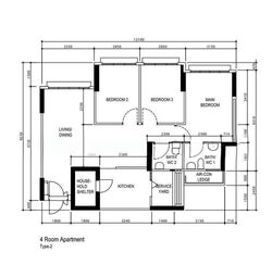 Blk 260B Kebun Baru Court (Ang Mo Kio), HDB 4 Rooms #633878611